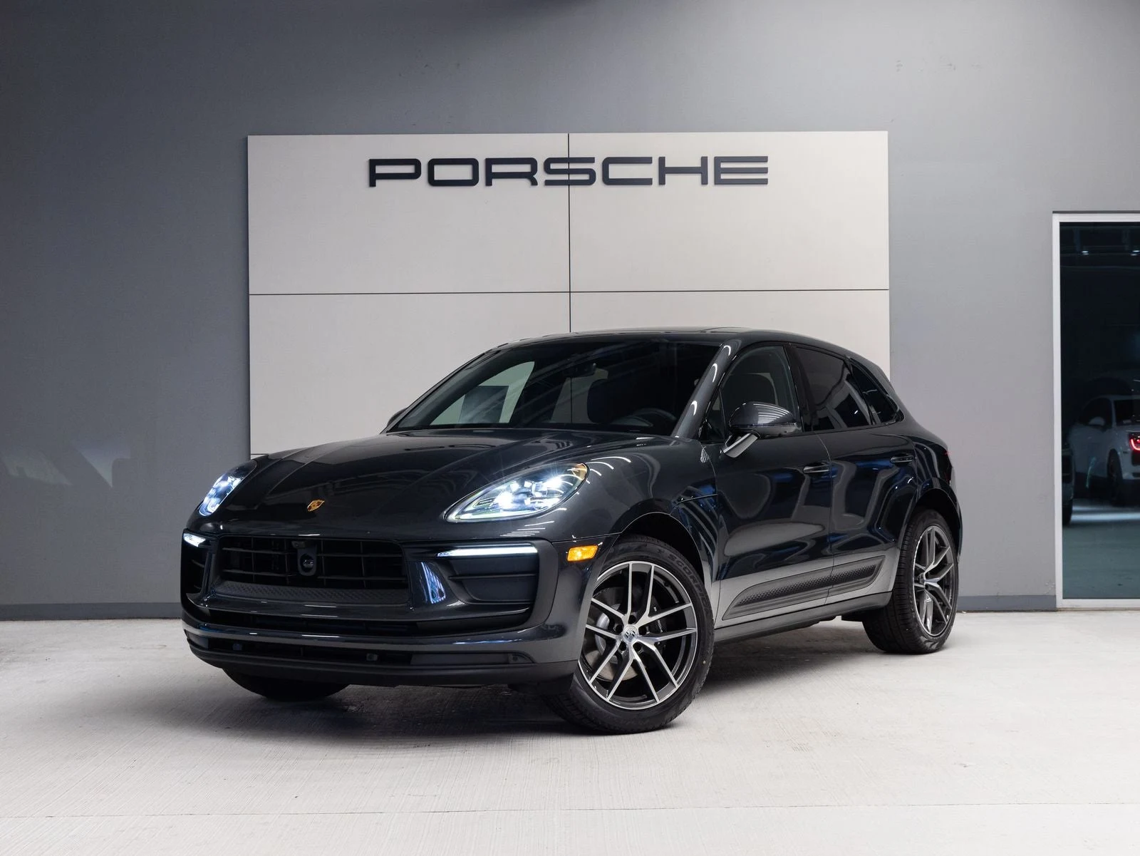 Porsche Macan (95B) · Volcano Grey Metallic · Indigo Auto Group