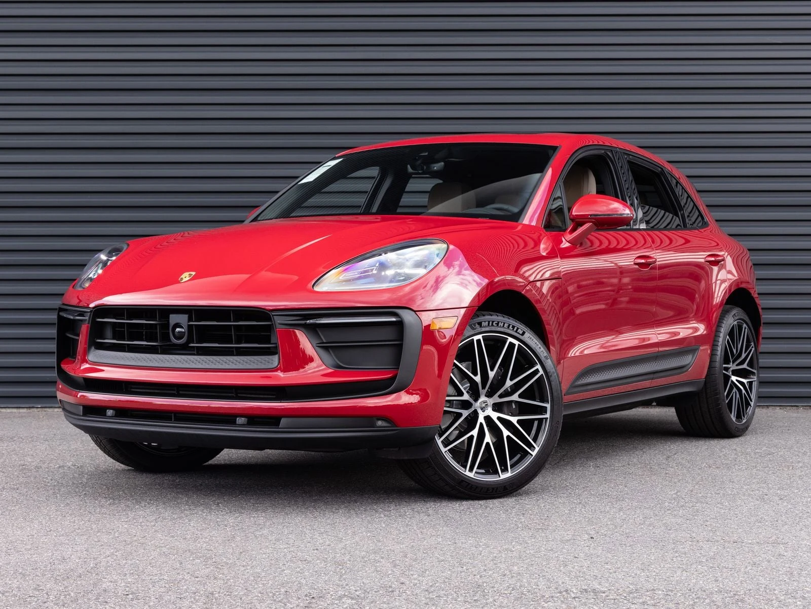 Porsche Macan (95B) · Carmine Red · Indigo Auto Group