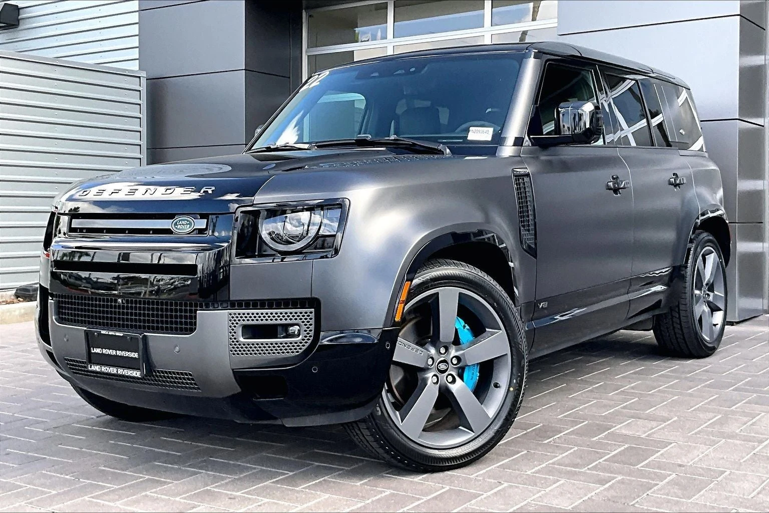 Land Rover Defender 110 V8 (L663) · Carpathian Gray Premium Metallic · Indigo Auto Group