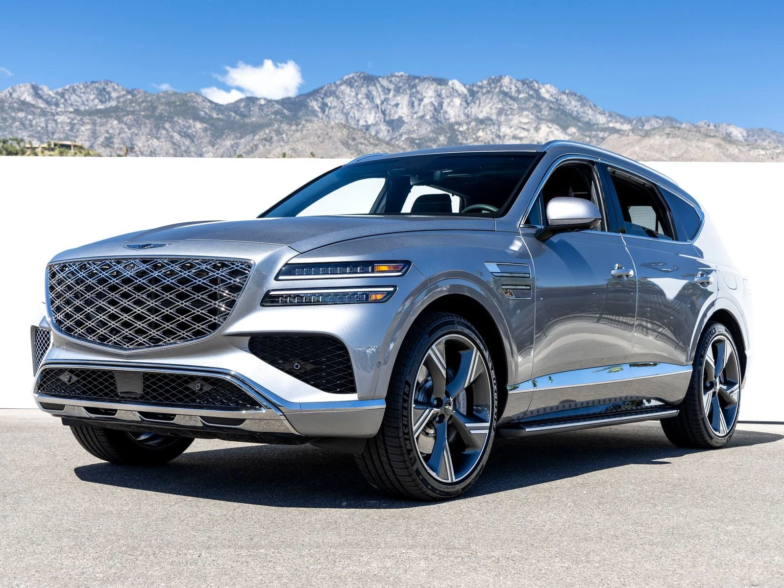 Genesis GV80 3.5T Prestige (JX1) · Savile Silver · Indigo Auto Group