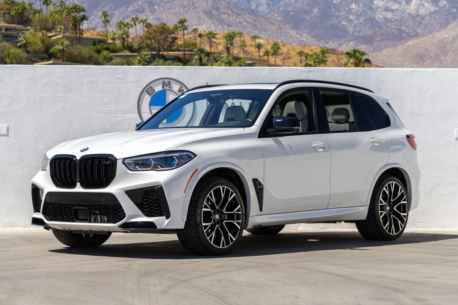 BMW X5 M Competition (F95) · Alpine White · Indigo Auto Group