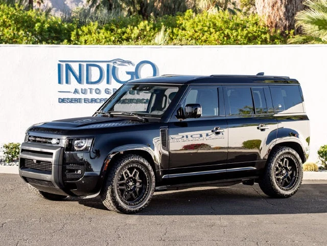 Land Rover Defender 110 X-Dynamic SE (L663) · Santorini Black Metallic · Indigo Auto Group