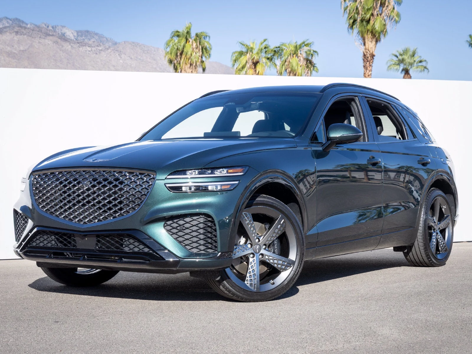 Genesis GV70 3.5T Sport Prestige · Cardiff Green · Indigo Auto Group