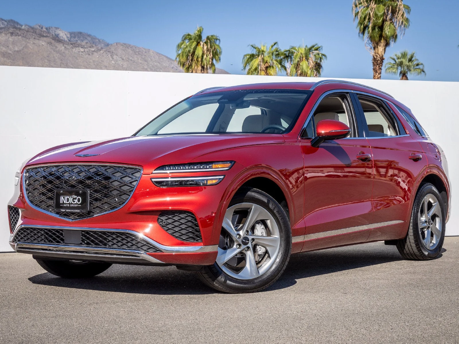 Genesis GV70 2.5T Advanced (2024 Update) · Mauna Red · Indigo Auto Group