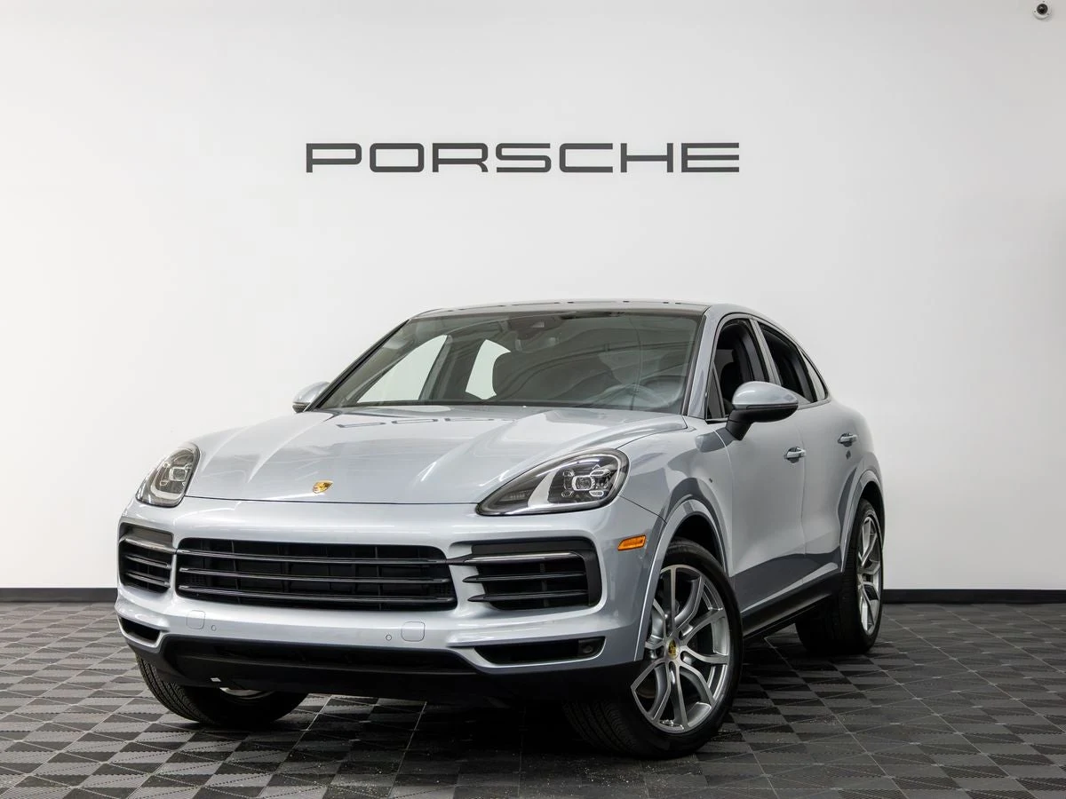 Porsche Cayenne Coupé (3rd Generation) · Dolomite Silver Metallic · Indigo Auto Group