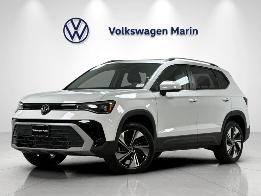 Volkswagen Taos SE (2025 Update) · Pure White · Indigo Auto Group