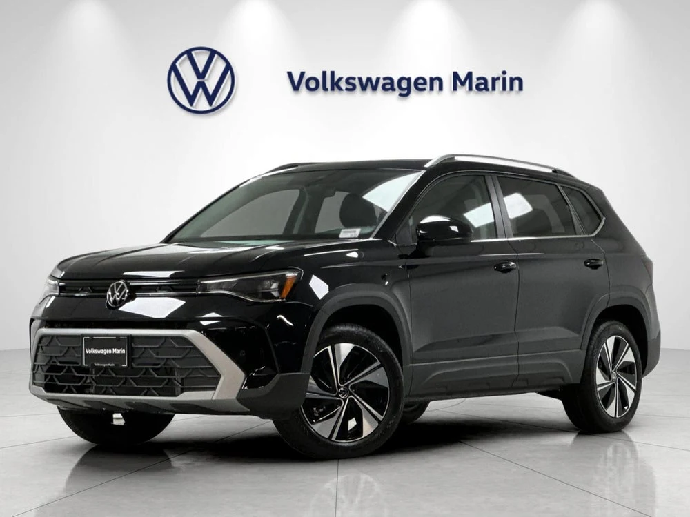 Volkswagen Taos SE (2025 Update) · Deep Black Pearl · Indigo Auto Group