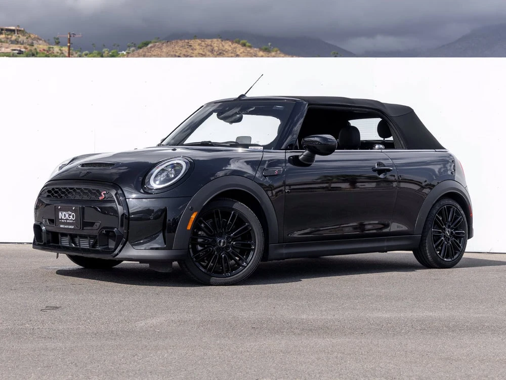 MINI Cooper S Convertible (F57) · Midnight Black II · Indigo Auto Group
