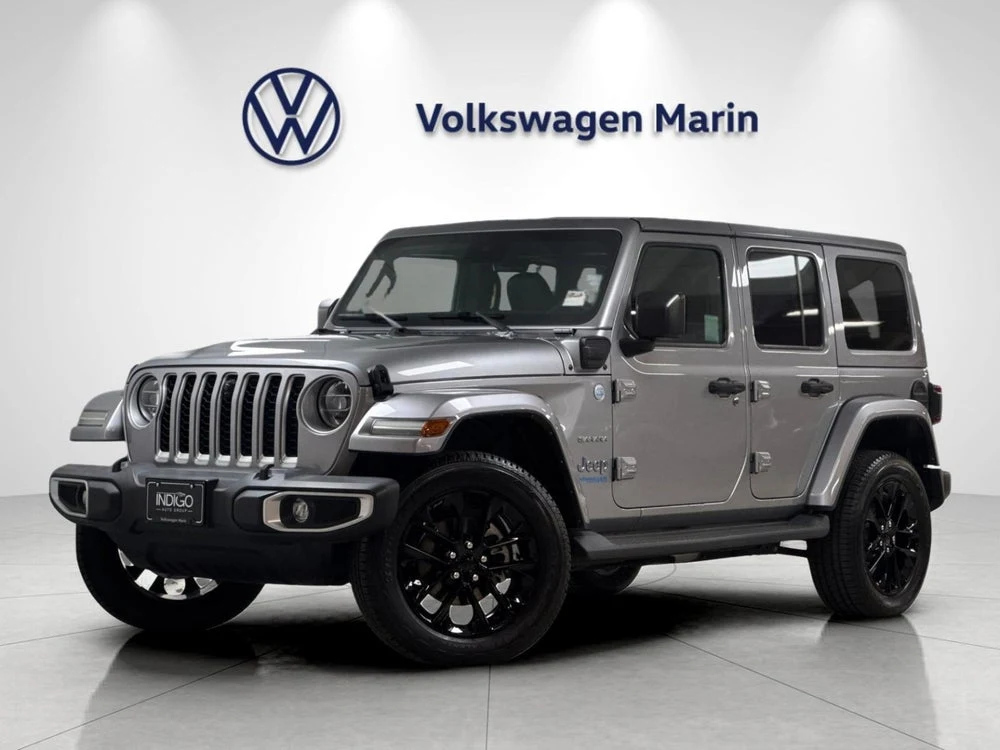 Jeep Wrangler Unlimited Sahara 4xe (JL) · Billet Silver Metallic Clearcoat · Indigo Auto Group