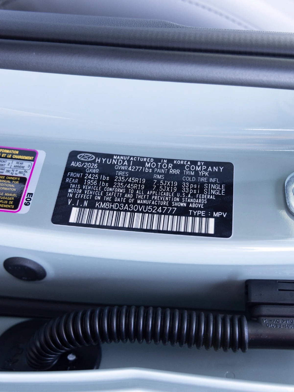 2027 Hyundai Kona SEL Premium (SX2), 30/30