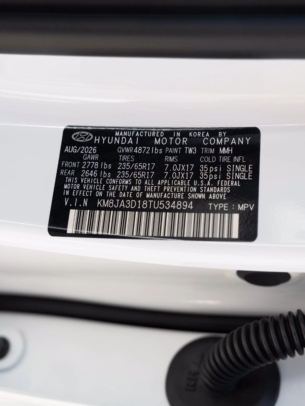 2026 Hyundai Tucson Hybrid SE (2025 Update), 24/24