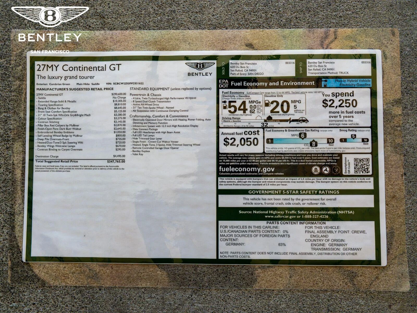 2027 Bentley Continental GTC V8 (3rd Generation), 28/30