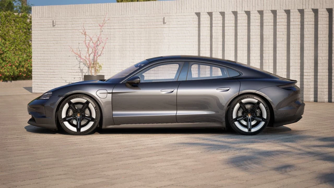 2027 Porsche Taycan 4 Sedan (2025 Update), 2/14