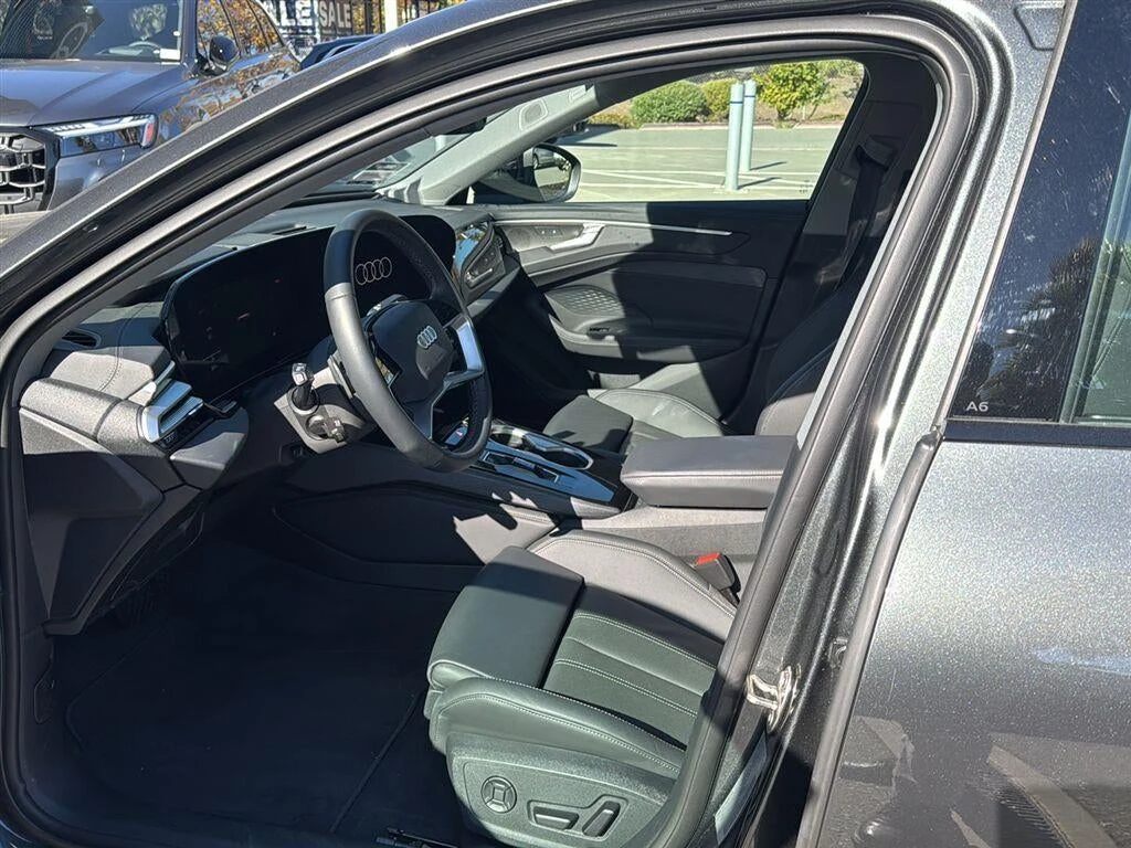 2026 Audi A6 Premium Plus quattro interior, Black