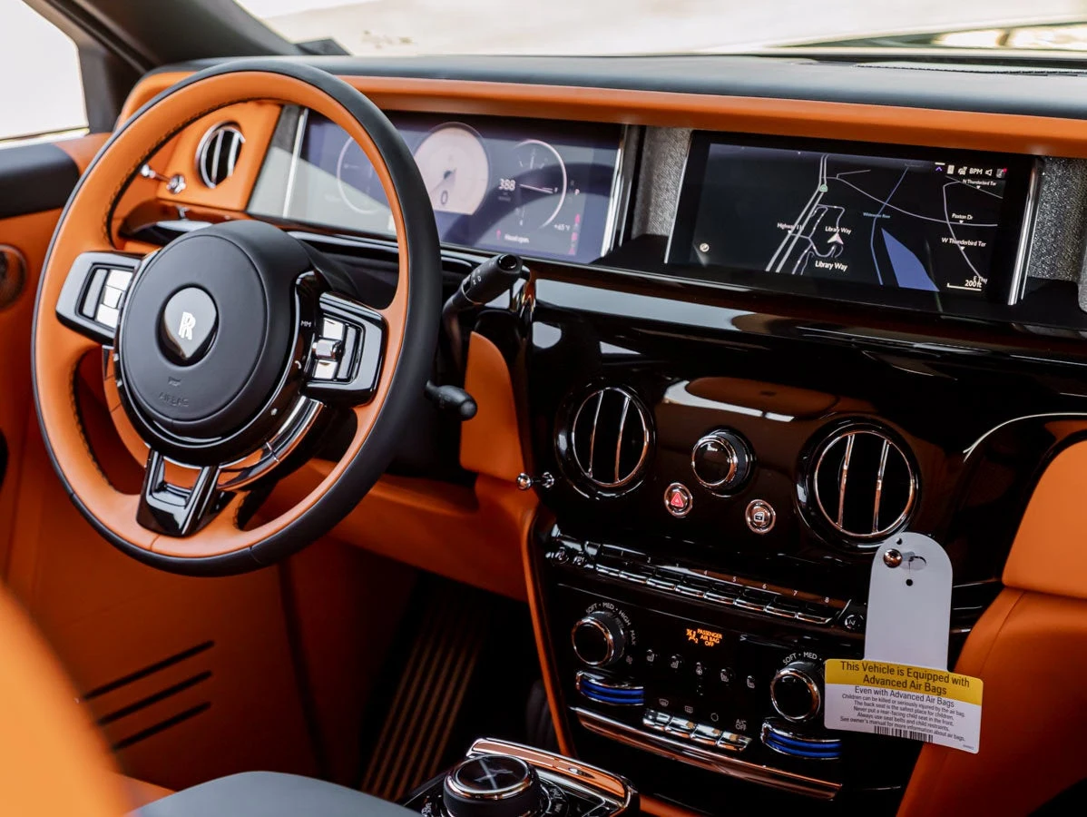 2027 Rolls-Royce Phantom interior, dashboard