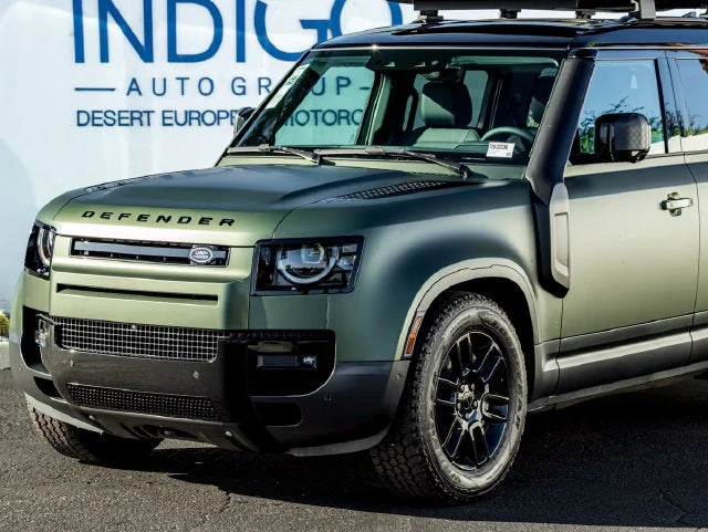 2026 Land Rover Defender 110 S for sale, exterior, Woolstone Green Metallic