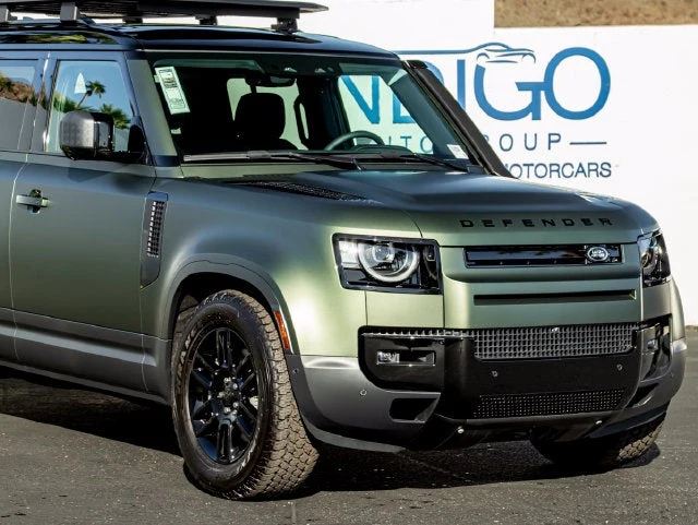2026 Land Rover Defender 110 S for sale, exterior, Woolstone Green Metallic