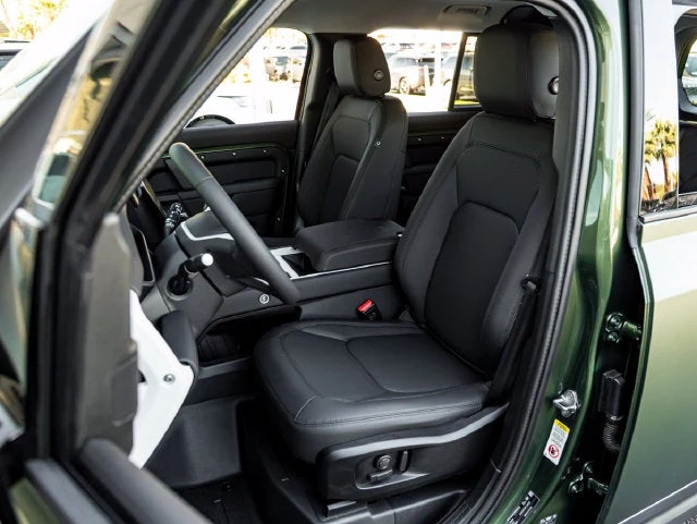 2026 Land Rover Defender 110 S interior, seats, Ebony