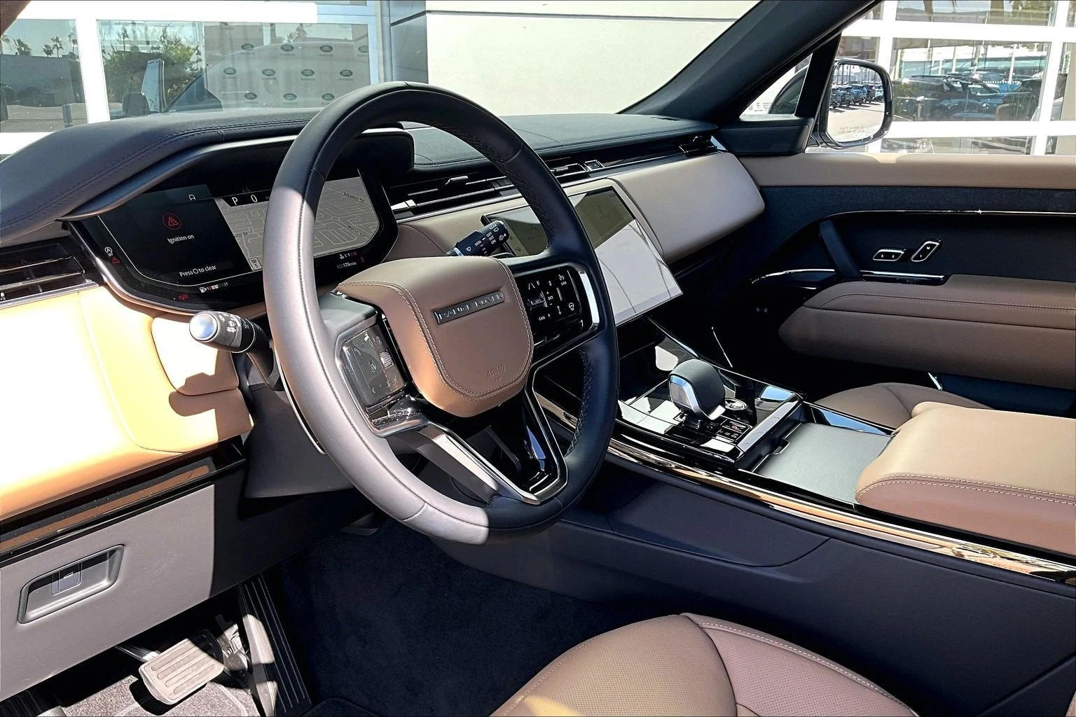 2027 Land Rover Range Rover Sport SE interior, dashboard, Caraway