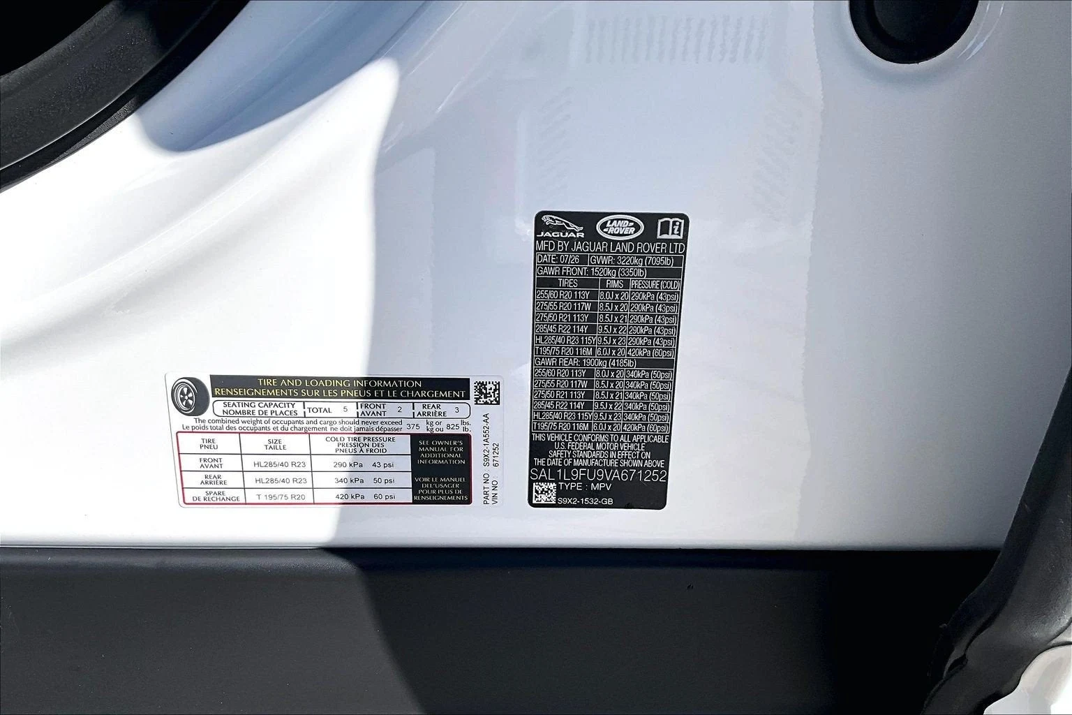 2027 Land Rover Range Rover Sport Dynamic SE for sale, photo 8 of 14