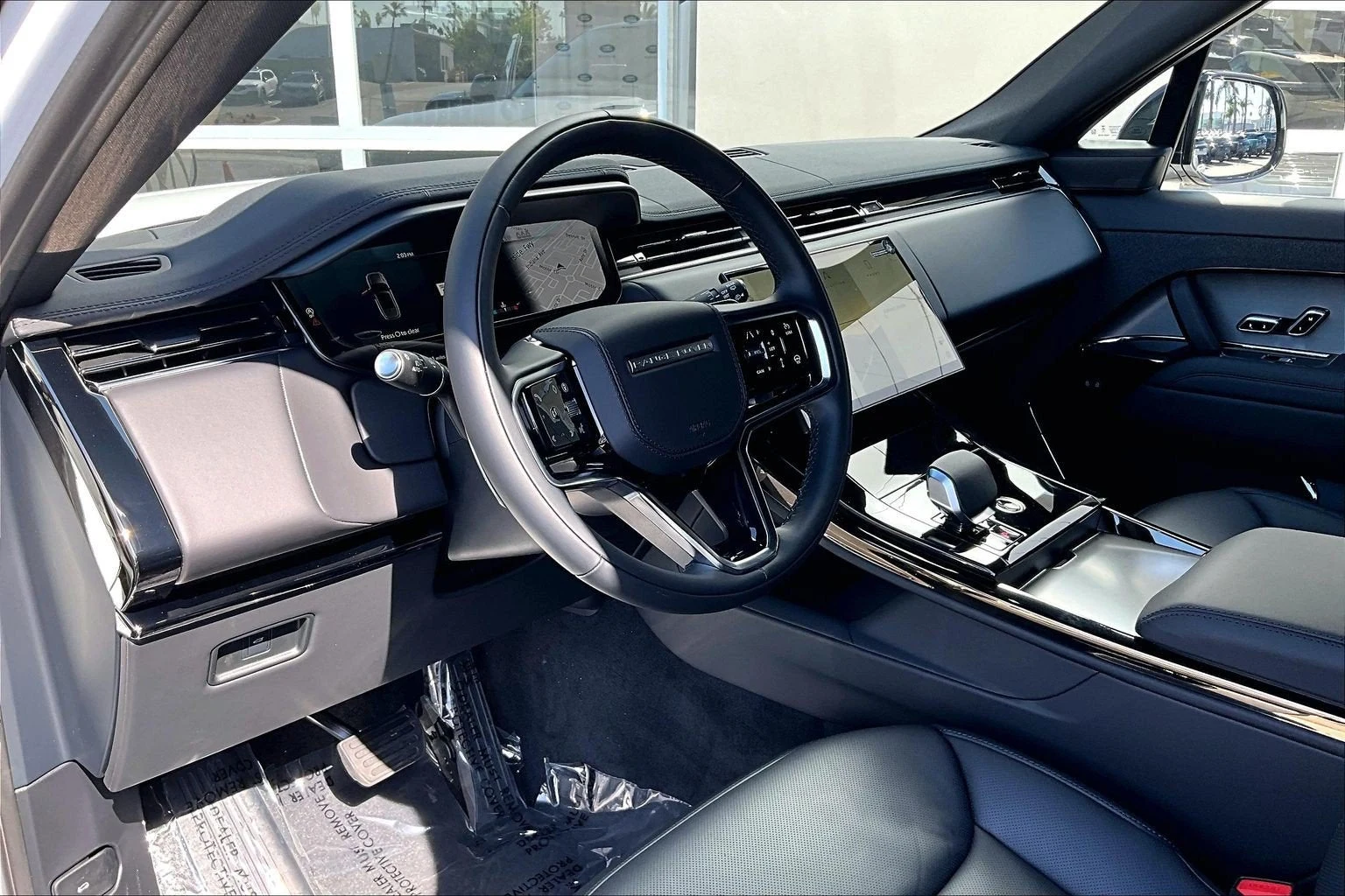 2027 Land Rover Range Rover Sport SE interior, Ebony