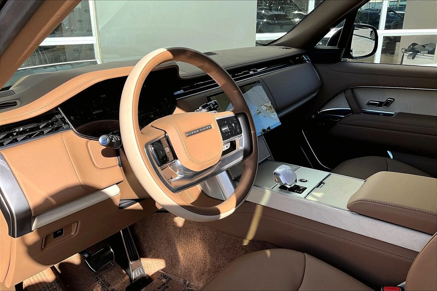 2026 Land Rover Range Rover SV LWB interior, dashboard, Caraway/Perlino/Caraway