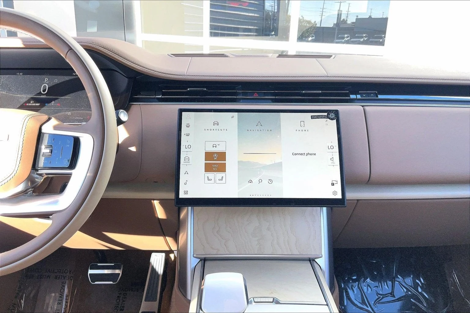 2026 Land Rover Range Rover SV LWB interior, Caraway/Perlino/Caraway