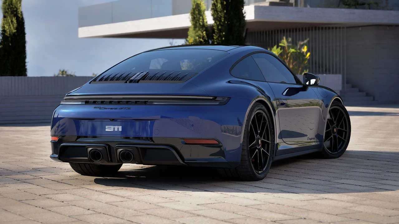 2026 Porsche 911 Carrera GTS for sale, exterior, Gentian Blue Metallic