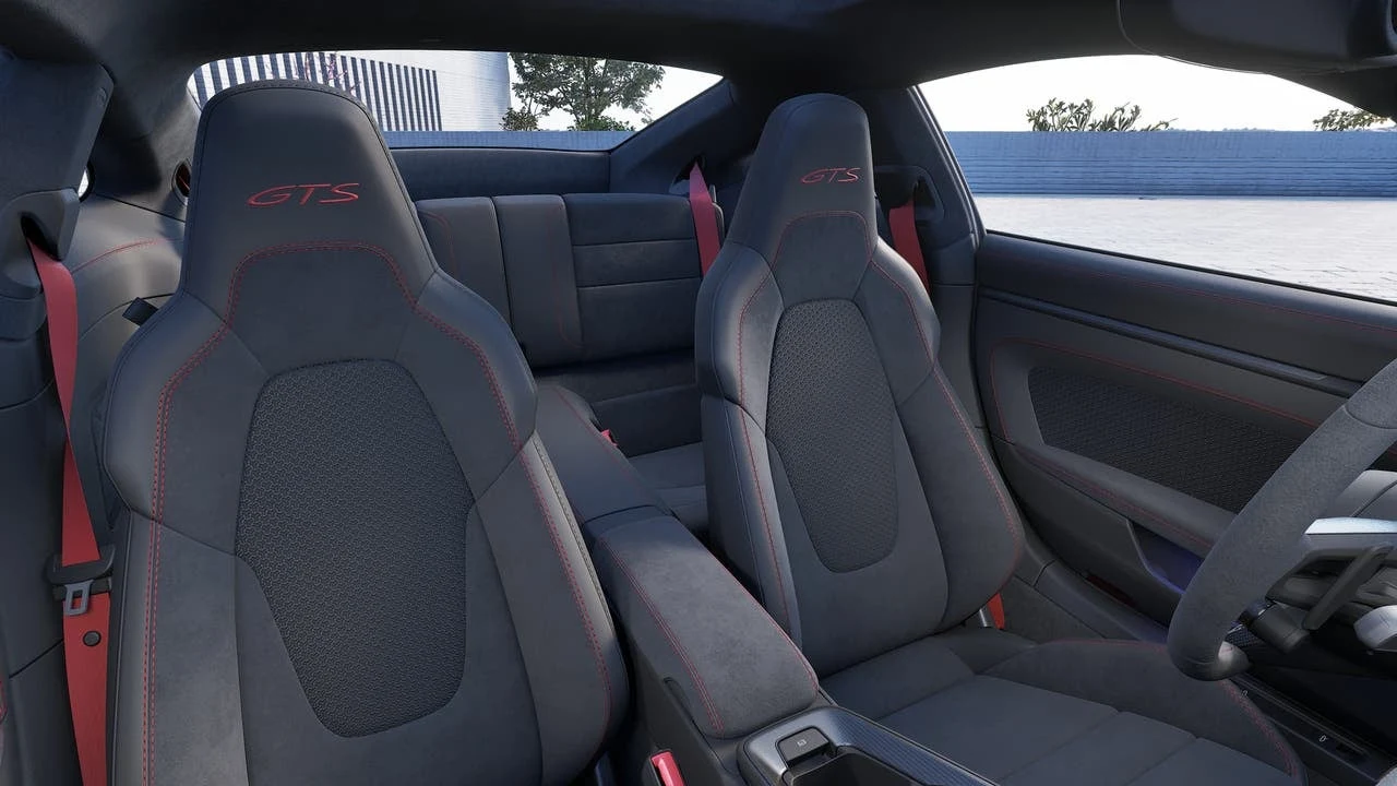 2026 Porsche 911 Carrera GTS interior, seats, Gts Interior Package In Carmine Red