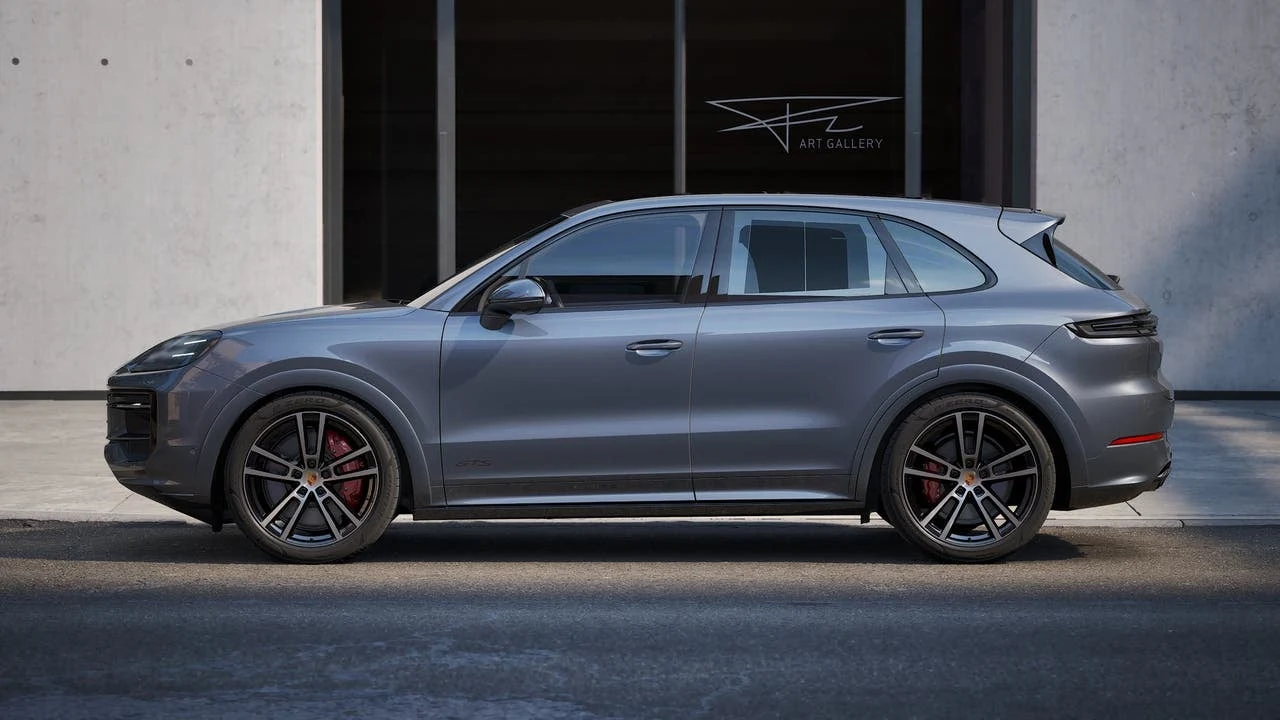 2027 Porsche Cayenne GTS for sale, exterior, Vanadium Grey Metallic