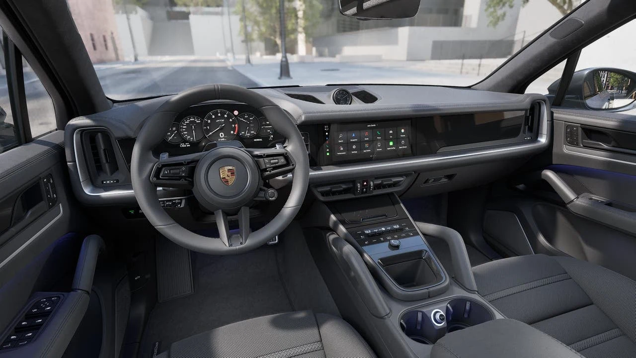 2027 Porsche Cayenne GTS interior, dashboard