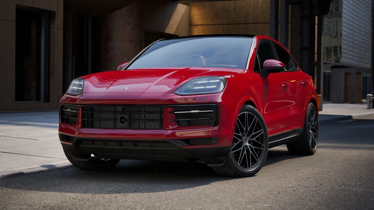 2027 Porsche Cayenne Coupé, manufacturer catalogue illustration; actual vehicle not photographed