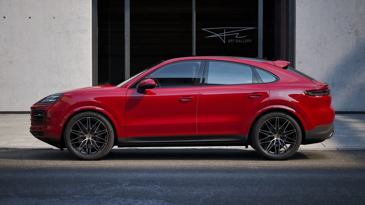 2027 Porsche Cayenne Coupé for sale, exterior, Carmine Red