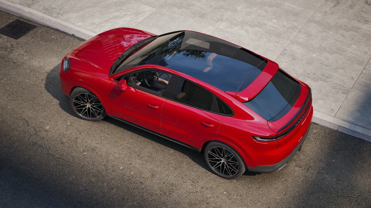 2027 Porsche Cayenne Coupé for sale, exterior, Carmine Red
