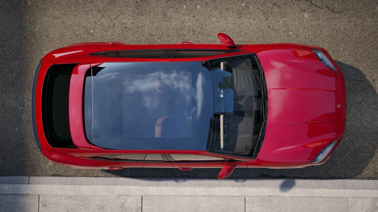 2027 Porsche Cayenne Coupé for sale, exterior, Carmine Red