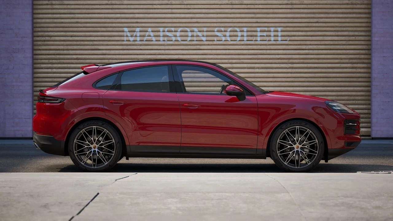 2027 Porsche Cayenne Coupé for sale, exterior, Carmine Red
