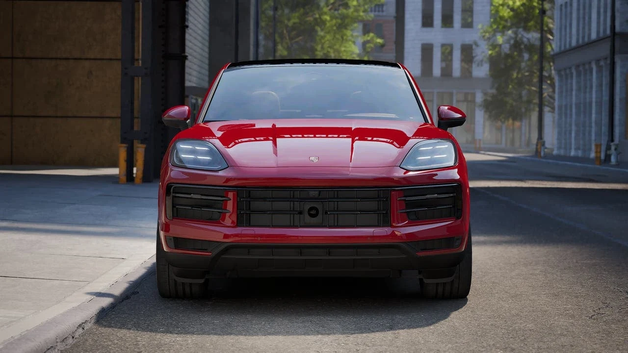 2027 Porsche Cayenne Coupé for sale, exterior, Carmine Red