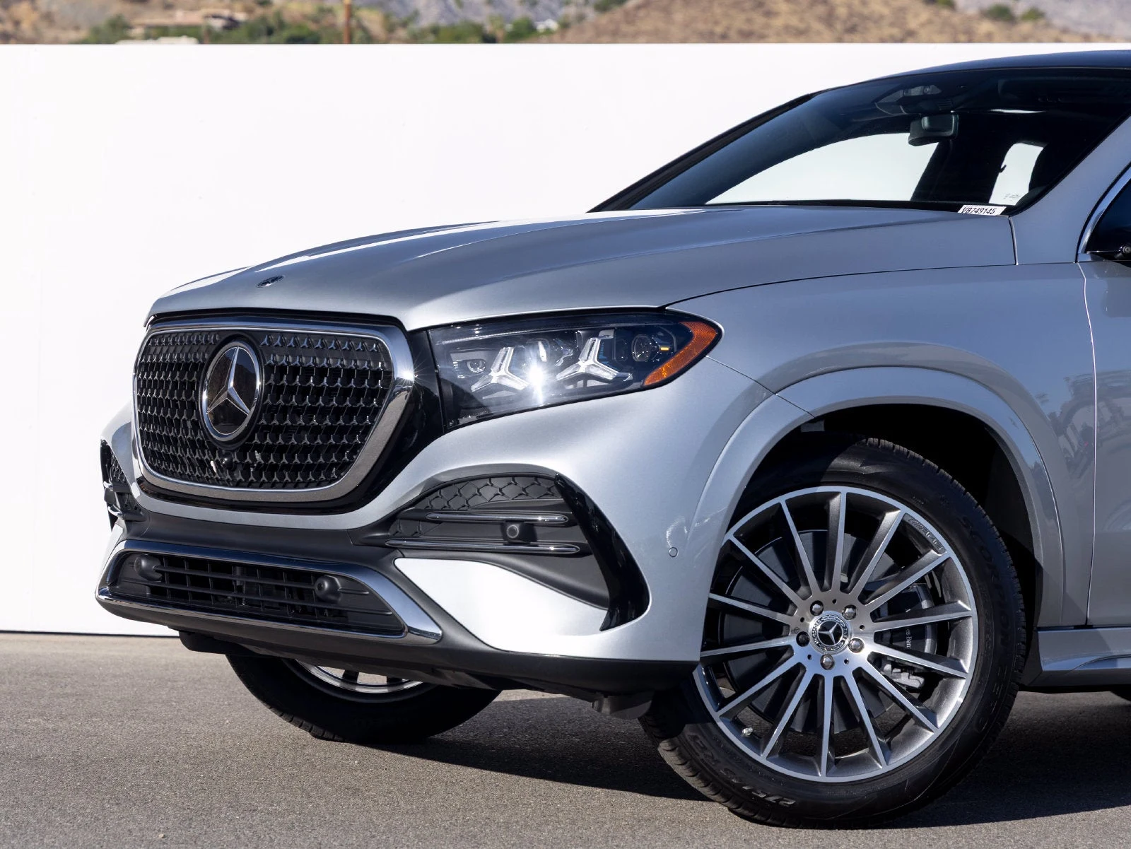 2027 Mercedes-Benz GLE GLE 450 Coupe 4MATIC® for sale, exterior, Cirrus Silver Metallic