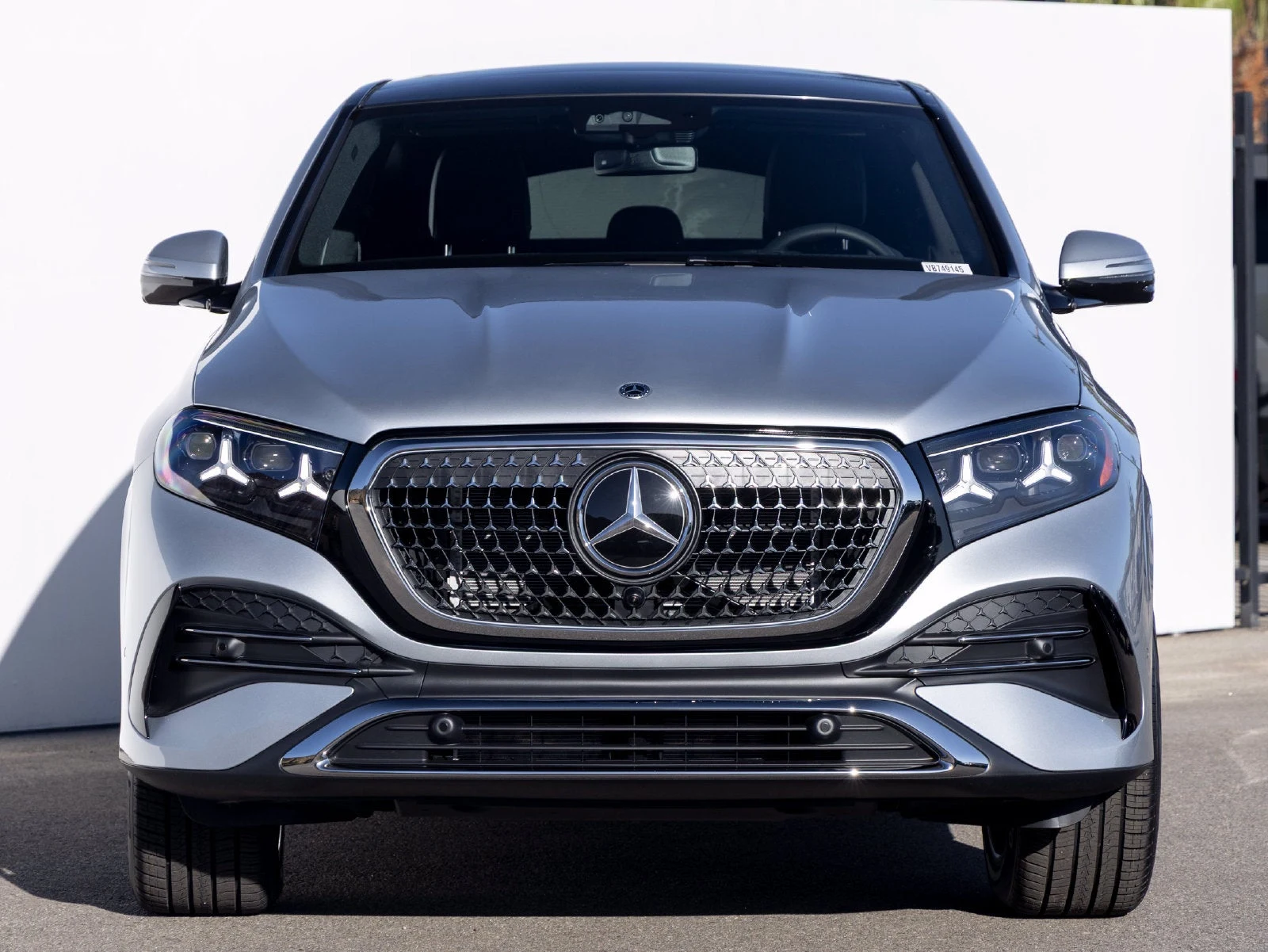 2027 Mercedes-Benz GLE GLE 450 Coupe 4MATIC® for sale, exterior, Cirrus Silver Metallic