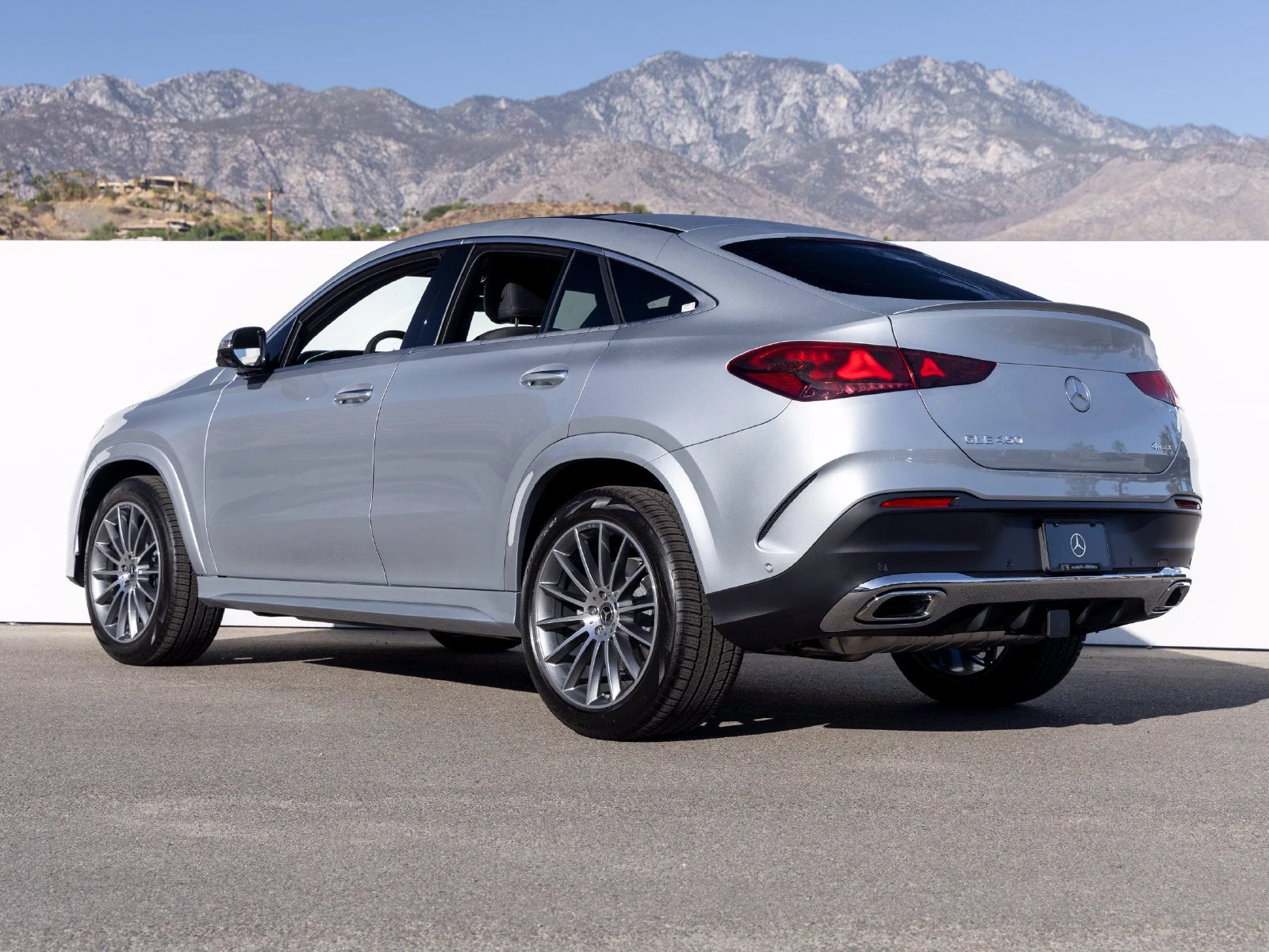2027 Mercedes-Benz GLE GLE 450 Coupe 4MATIC® for sale, exterior, Cirrus Silver Metallic