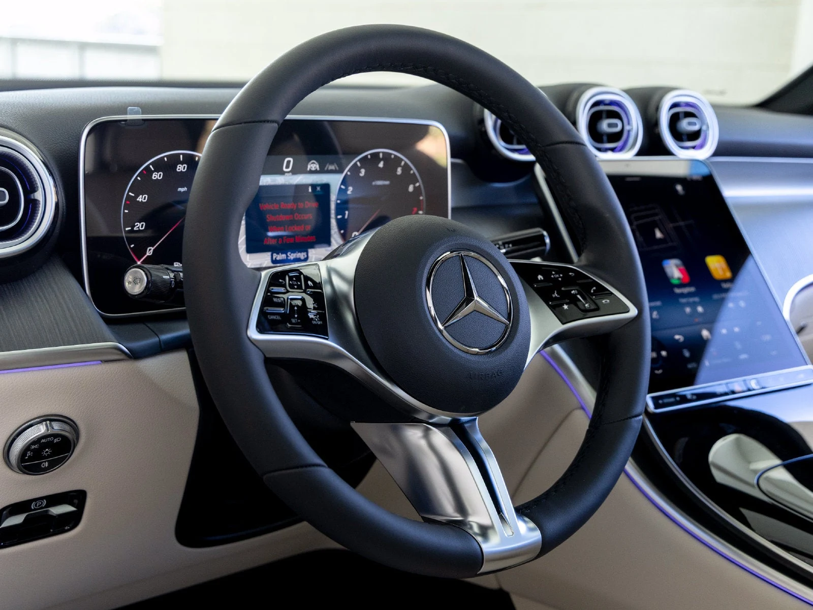 2027 Mercedes-Benz GLC GLC 300 interior, Macchiato Beige