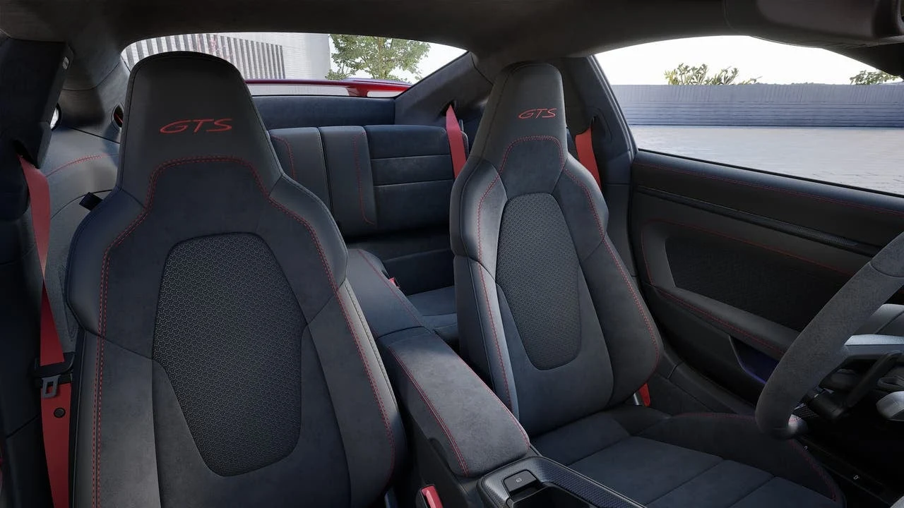 2027 Porsche 911 Carrera GTS interior, seats, Gts Interior Package In Carmine Red