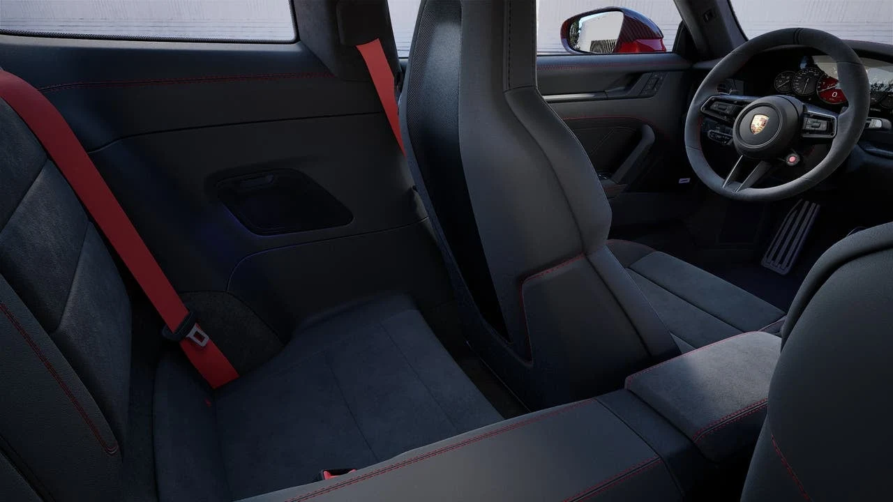 2027 Porsche 911 Carrera GTS interior, seats, Gts Interior Package In Carmine Red