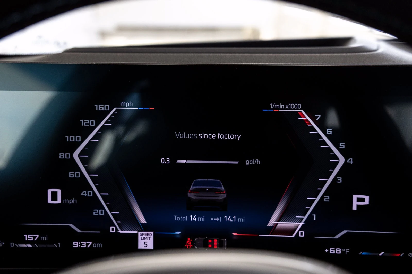 2026 BMW M340i Sedan interior, Cognac Perforated Sensatec