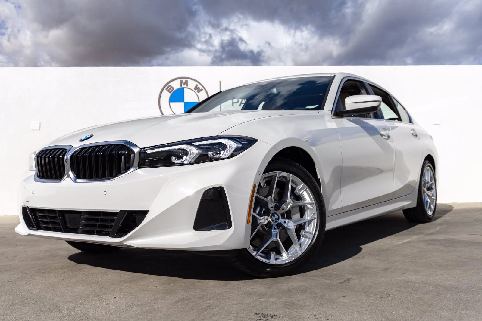 2026 BMW 330i Sedan for sale, exterior, Alpine White