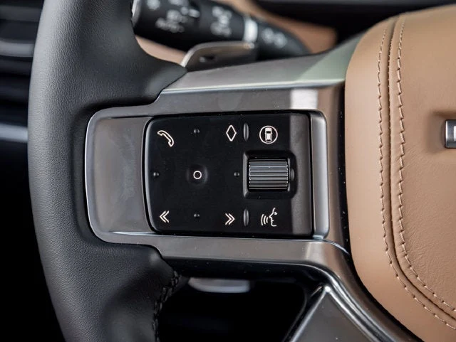 2026 Land Rover Discovery Tempest Edition interior, center console, Caraway