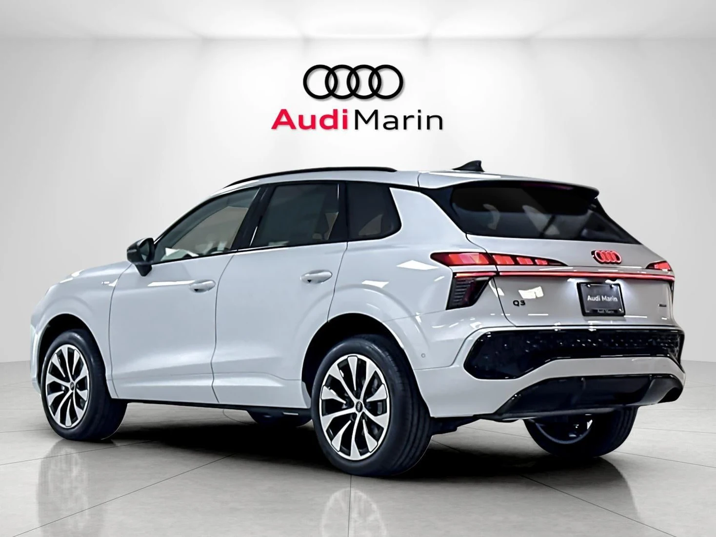 2026 Audi Q3 S line quattro for sale, exterior, Glacier White Metallic