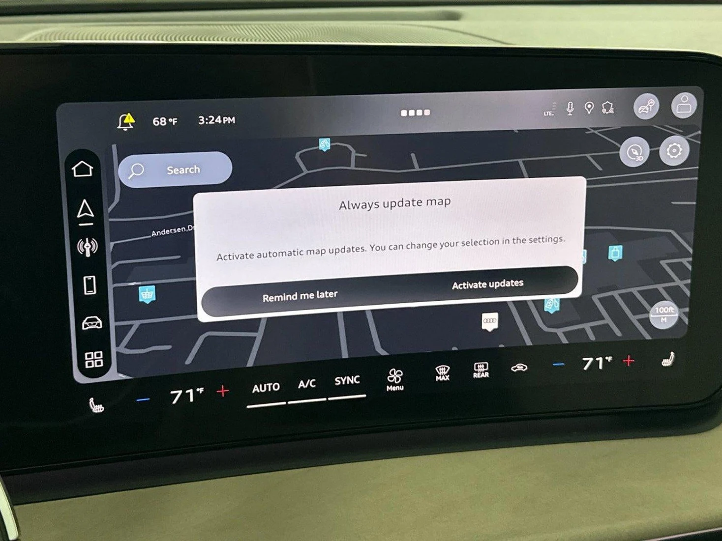 2026 Audi Q3 S line quattro interior, Parchment Beige W And Steel Gray Stitch