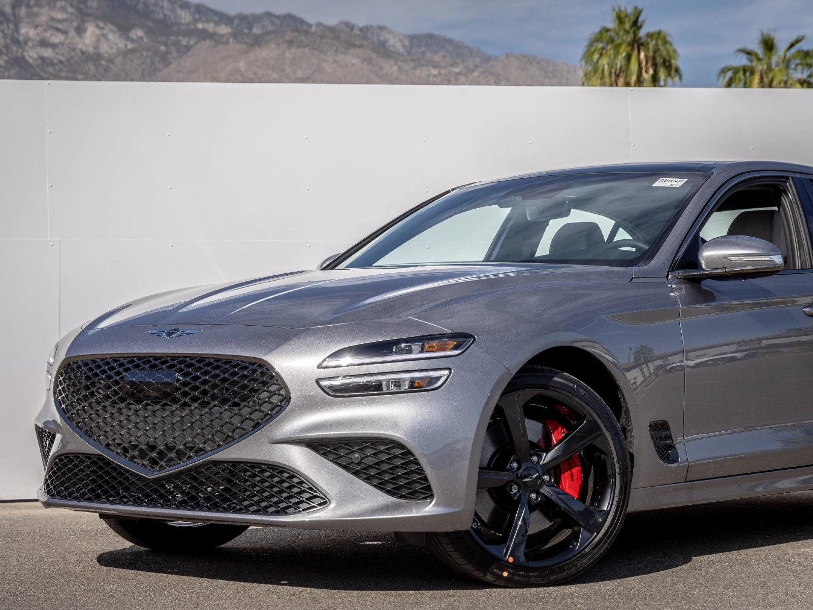 2027 Genesis G70 2.5T for sale, exterior, Savile Silver