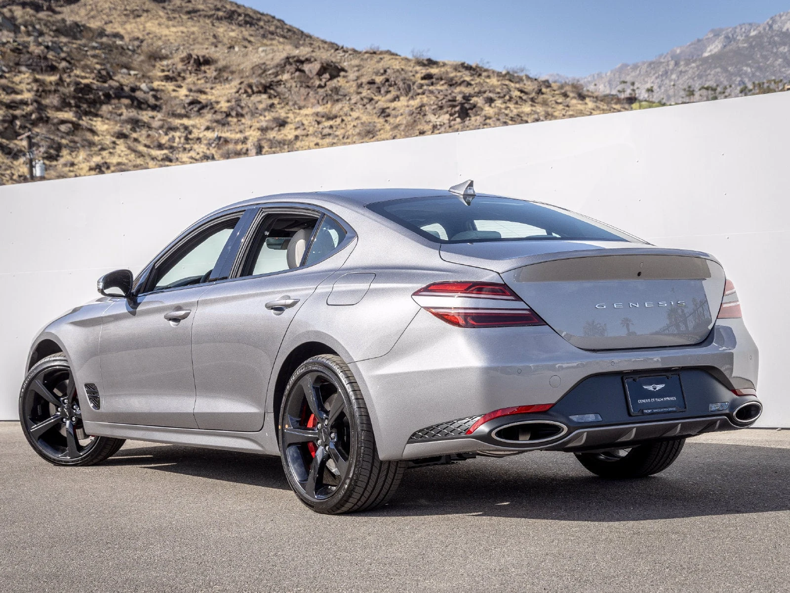 2027 Genesis G70 2.5T for sale, exterior, Savile Silver